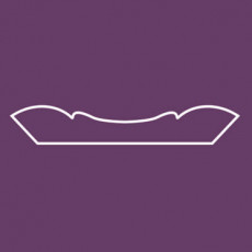 Iekšstūrlīste 16x70x2400 krāsota