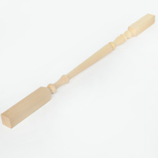 Smooth wooden baluster JM17 900x41x41mm