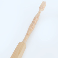 Smooth wooden baluster JM19 900x41x41mm  Русский: