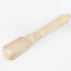 Smooth wooden post JM33 845x90x90mm