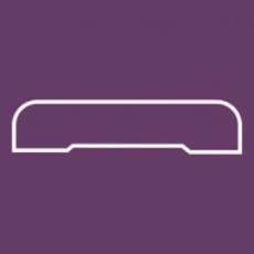 Cover moulding 12x42x1200 painted