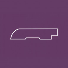 Grīdlīste 14x68x1200 krāsota