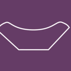 Interior corner trim 17×45×1200, painted.