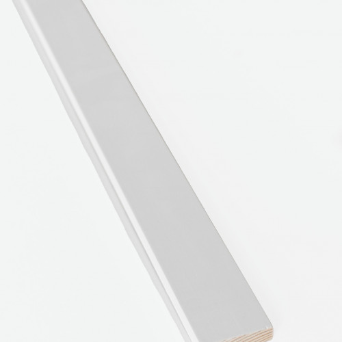 Painted strip for wooden handrail JM35 white