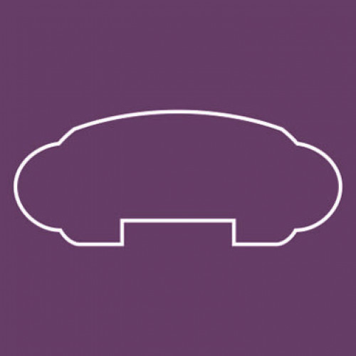 Stair railing 45×110×3000, painted.