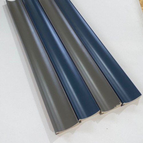 Krāsots sienas apdares dēlis- pusaplis