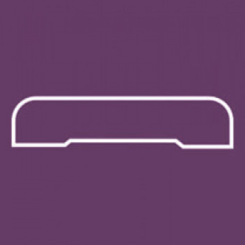 Cover moulding 12x42x1200 painted