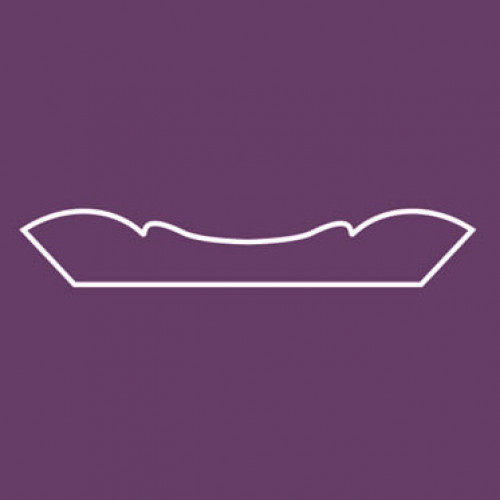 Iekšstūrlīste 16x70x1200 krāsota