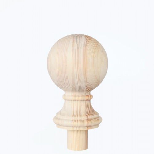 Wood newel post cap JM30 Ø85x170mm