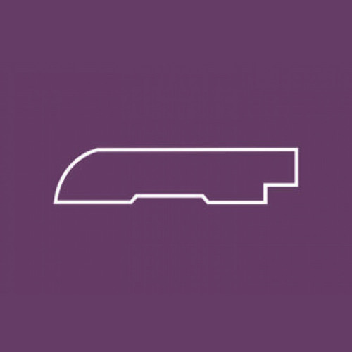 Grīdlīste 14x68x1200 krāsota